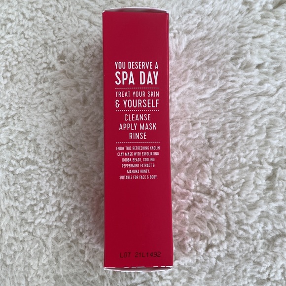 ❤️ Trader Joe’s Pink Peppermint Face & Body Mask New in Box - Picture 5 of 5